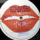 JUSSI ALANKO+ALLIGAATTORIT : VAIN ME KANAT: VINYYLI LP 1990 - pikkukuva 4