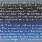 Mikko Salmela: Suomalaisen kulttuurifilosofian vuosisata - pikkukuva 3