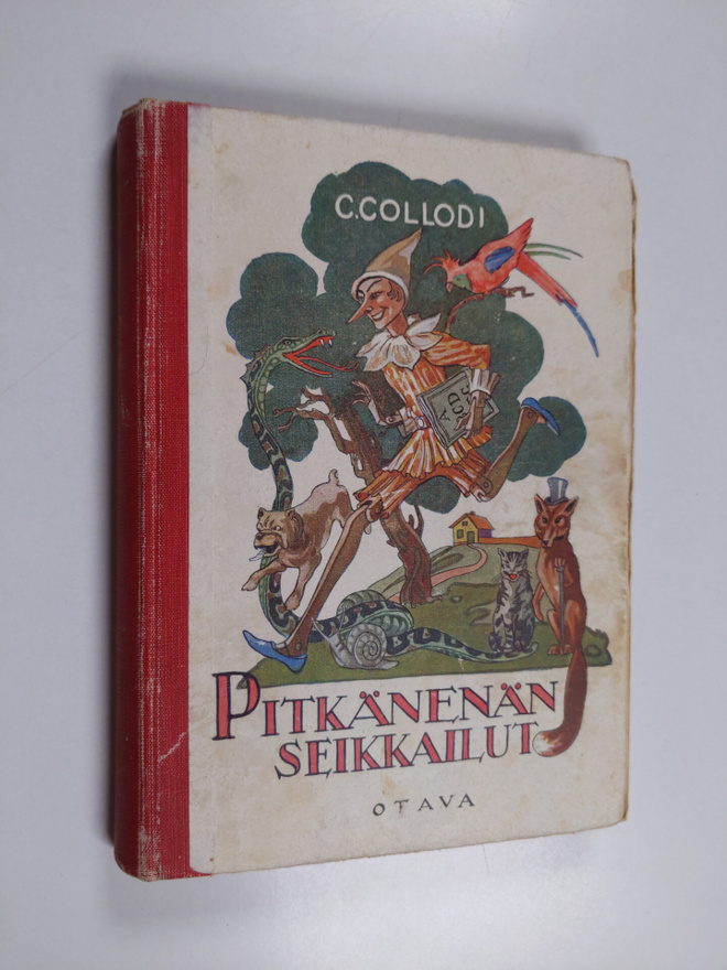 Carlo Collodi : Pitkänenän seikkailut : kertomus puunukesta