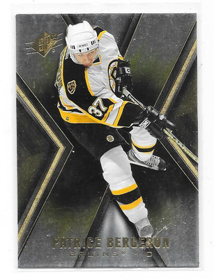 2005-06 SPx #6 Patrice Bergeron Boston Bruins