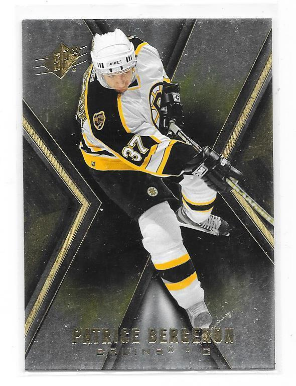 2005-06 SPx #6 Patrice Bergeron Boston Bruins
