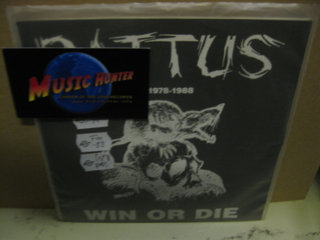 RATTUS - WIN OR DIE  fin-88 1st press M-/M- 7"