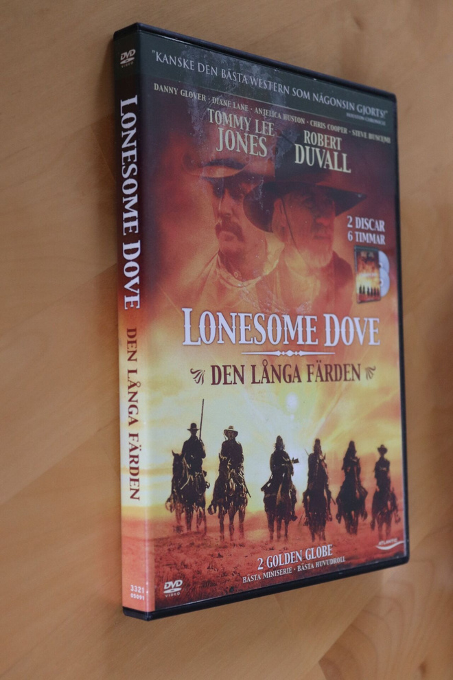 2DVD Lonesome Dove - Vaarojen maa ( 1989 )