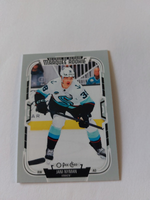 2025-26 O-Pee-Chee #568 Jani Nyman RC