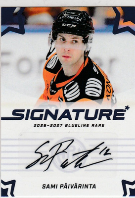 2026/27 Bluelinen Rare signature Päivärinta HPK / 20