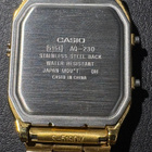 Casio AQ-230 5154 Vintage analogi-digitaalinen rannekello - pikkukuva 5