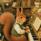 Orava soittaa pianoa - pikkukuva 1