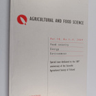 Agricultural and food science Vol. 18, No. 3-4. 2009 : Fo... - pikkukuva 1