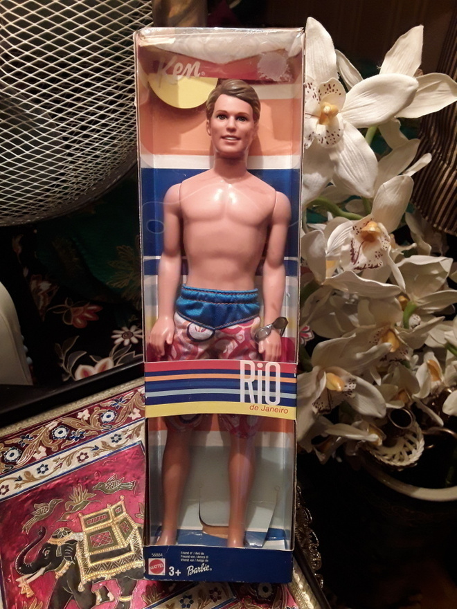 KEN Barbie, Mattel. Rio de Janeiro. Paketissa