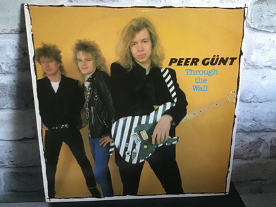 PEER GUNT: Through The Wall Mini- Lp levy