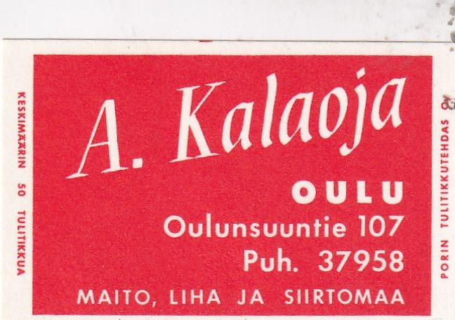 Oulu. A. Kalaoja   7/10