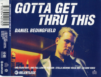 Daniel Bedingfield • Gotta Get Thru This CD Maxi-Single
