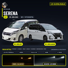 SERENA (C27) 2016-2022 Ulkoiset LED -valot - pikkukuva 1
