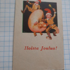 Eeli Jaatinen,11x7cm Possu ja tontut, nyrkkiposti - pikkukuva 1