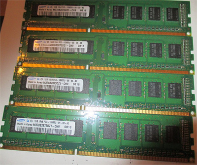 Samsung DDR3 1GB x4 PC3 10600U,Lappeenranta,PostitusOnnistuu
