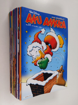Aku Ankka 2014 nrot 20, 24, 28-51