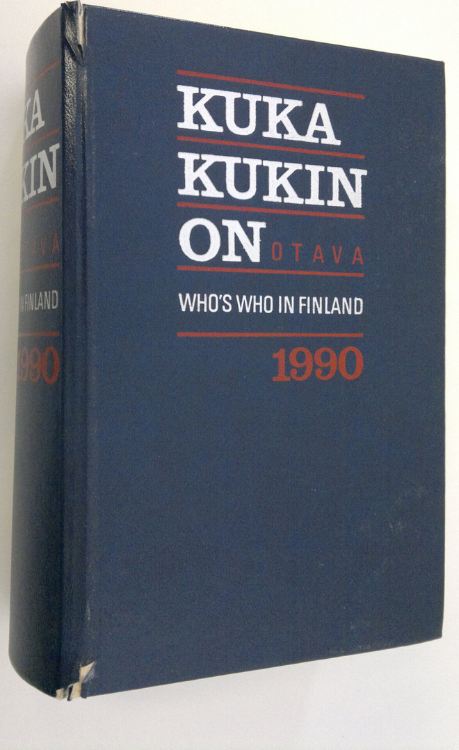 Kuka kukin on 1990 : aikalaiskirja
