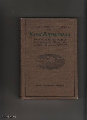 Seton, Ernest Thompson: Kaksi partiopoikaa, WSOY 1930,sid,2p