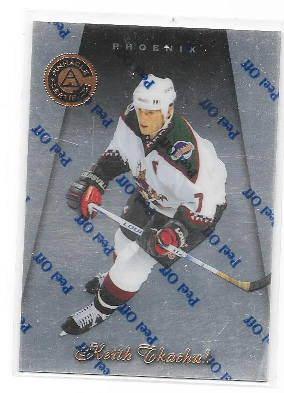 1997-98 Pinnacle Certified #37 Keith Tkachuk Phoenix Coyotes