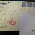 SILJA LINE ms BORE 1 1973 KULKENUT KORTTI - pikkukuva 2