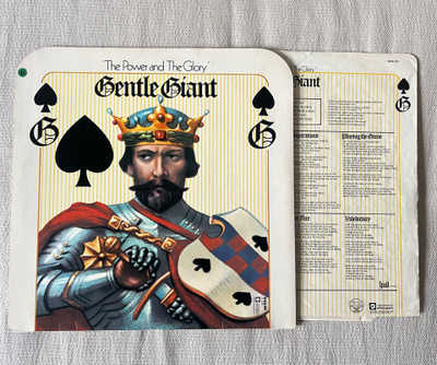 Gentle Giant – The Power And The Glory LP
