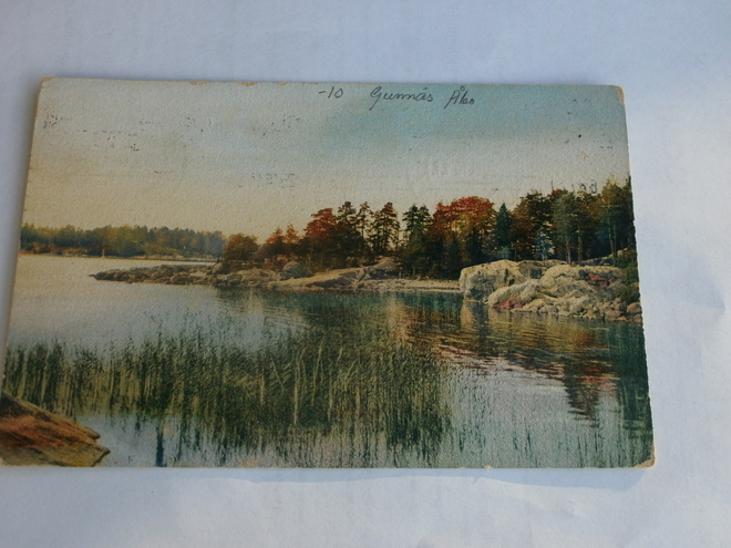 Turku, Gunnäs, vanha väripk, p. 1910