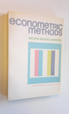 J. Johnston : Econometric methods - international student...