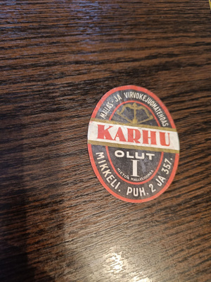 KARHU OLUT I