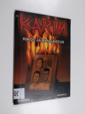 Toni Karonen : Rikos ja rangaistus