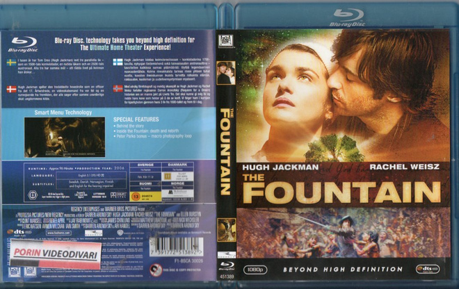 Fountain	(56 712)	k	-FI-	BLU-RAY	nordic,		hugh jackman	2006