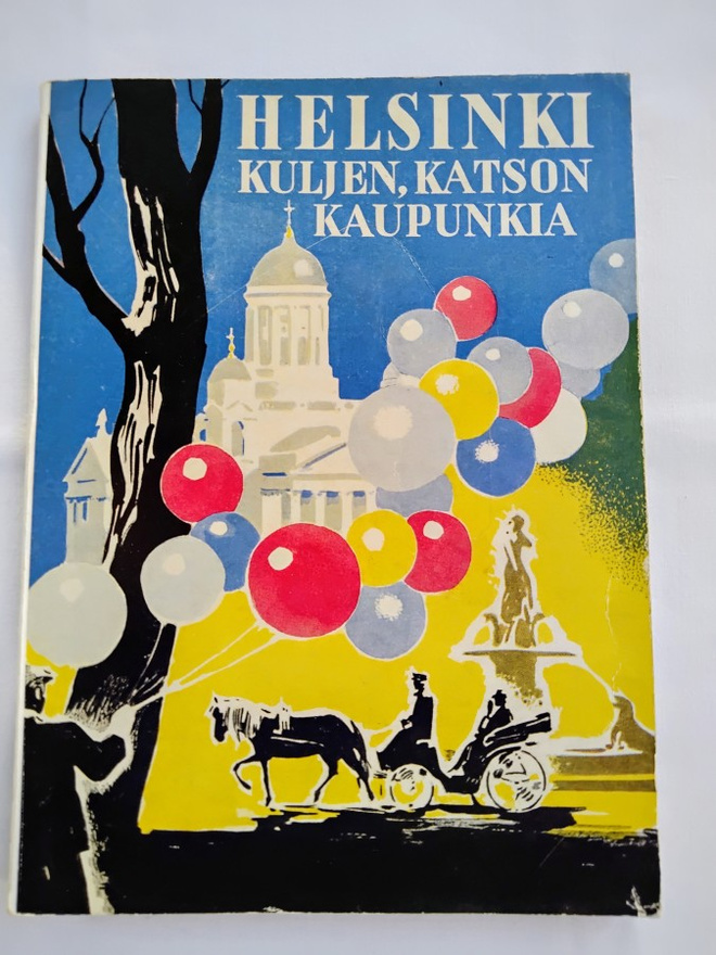 v.1950 Helsinki matkaopas kaupunkiopas
