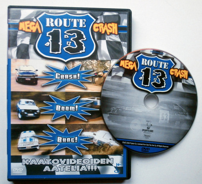 ROUTE 13 - Mega Crash - Rallikaatoja - DVD