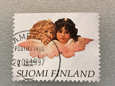 1363/ 1997 Kiiltokuvia 1/8 o leimattu loisto
