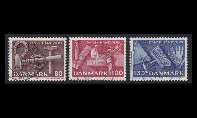 Tanska 645-7 o Käsitöitä (1977)
