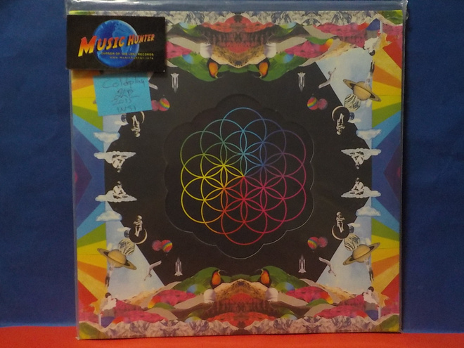 COLDPLAY - A HEAD FULL OF DREAMS UUSI 2LP