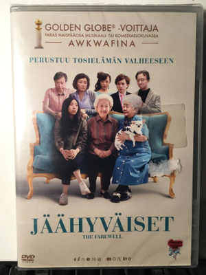 JÄÄHYVÄISET (The Farewell), DVD, Wang, Awkwafina, muoveissa