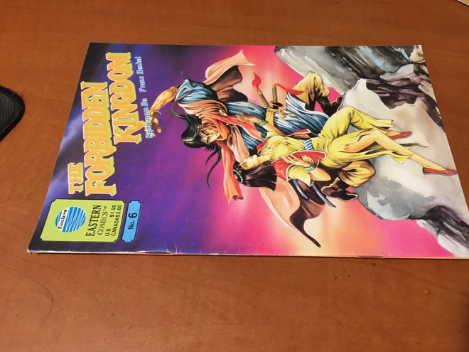 EASTERN COMICS THE FORBIDDEN KINGDOM 6/1988 HYVÄ