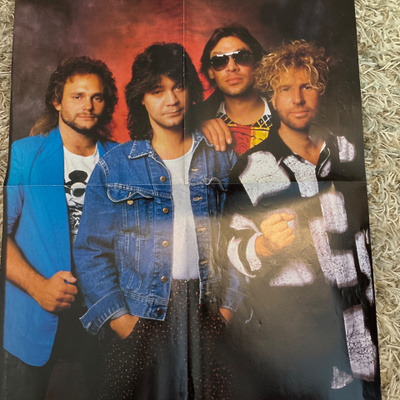 Van halen/ dee snider( twisted sisters) juliste