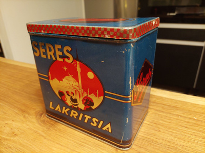 Seres lakritsia lakupurkki