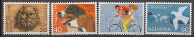 Sveitsi Mi 1256-9 ++