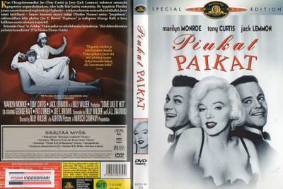 Piukat Paikat (4 077) K -FI- suomik. DVD marilyn monroe 195