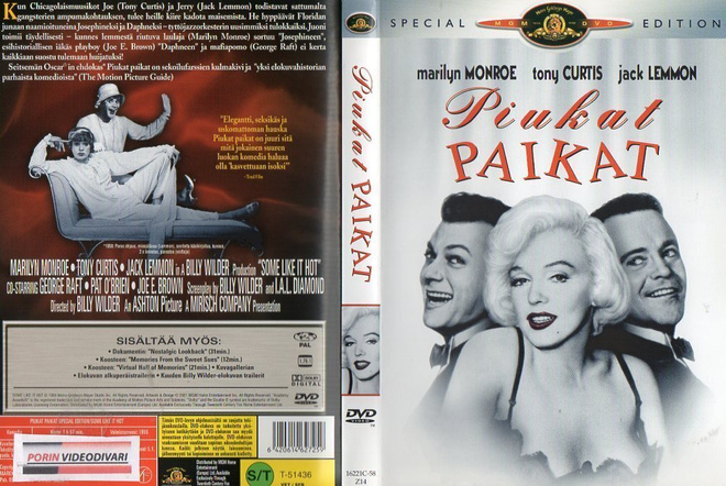 Piukat Paikat	(4 077)	K	-FI-	suomik.	DVD		marilyn monroe	195