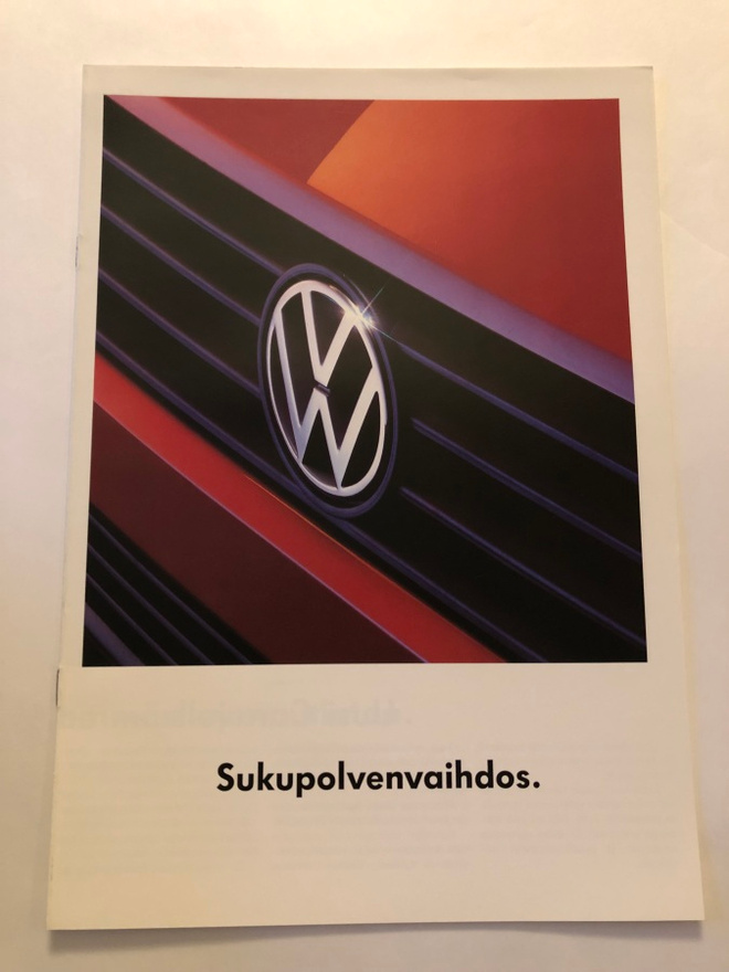 Myyntiesite - Volkswagen Transporter - 10/1990