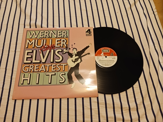 Werner Muller Plays Elvis' Greatest Hits lp 1977 nm!