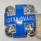 VANHA Merkki Lotta Svärd Hopeaa 1933 - pikkukuva 1