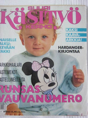Suuri Käsityö kerho lehti 2/90