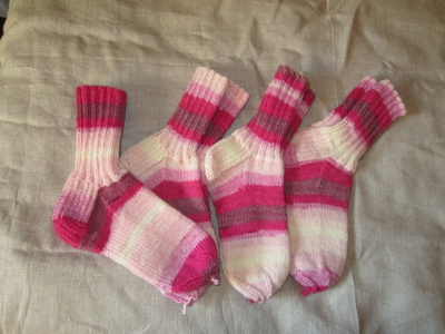 Naisten villasukat Socki langasta 38-39