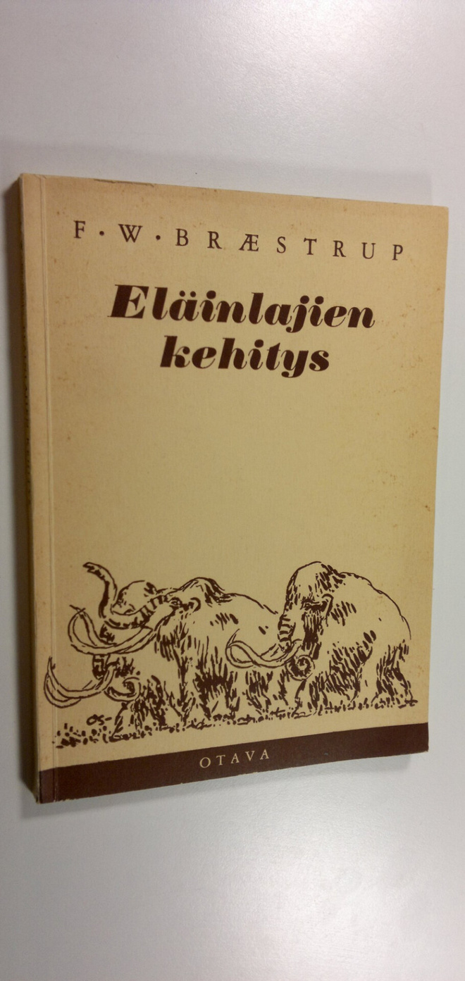 F. W. Braestrup : Eläinlajien kehitys