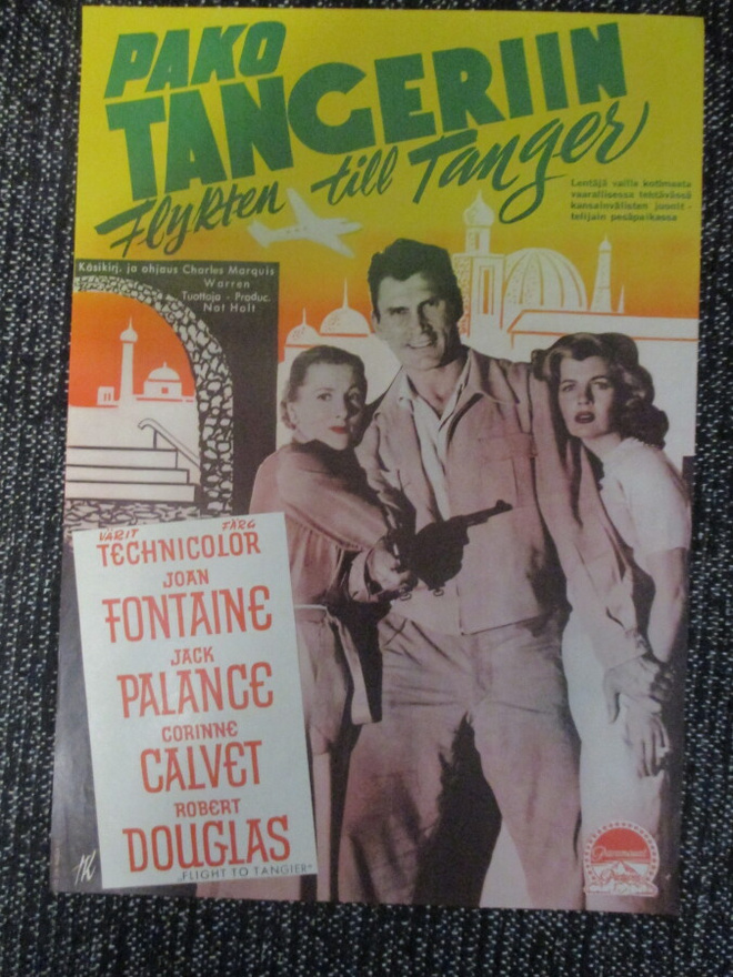 Pako Tangeriin (1953) - vanha elokuvajuliste