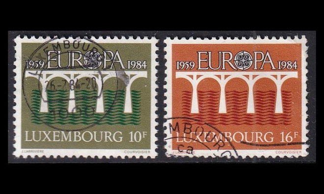 Luxemburg 1098-9 o Europa (1984)